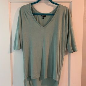 Express v neck tunic top